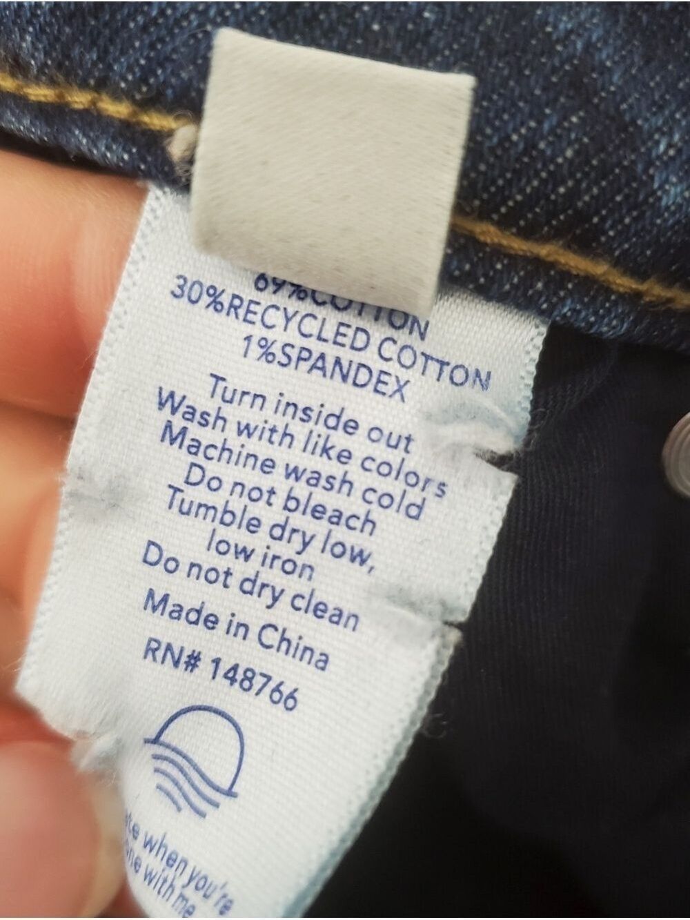 Oliver Logan Midwash Blue Jeans Button Fly Womens Size 28 Cotton Blend - Picture 11 of 12